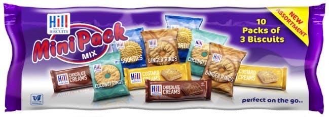 Hill Biscuits Mini Pack Mix To Go 292 g £2.99