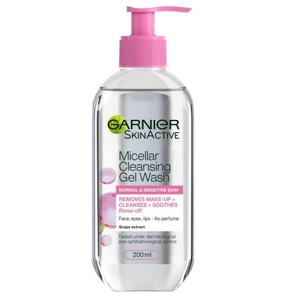 Garnier Micellar Cleansing Gel Wash Normal & Sensitive Skin 200 ml 39