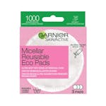 Garnier Skin Active Micellar Reusable Eco Pads 3 kpl