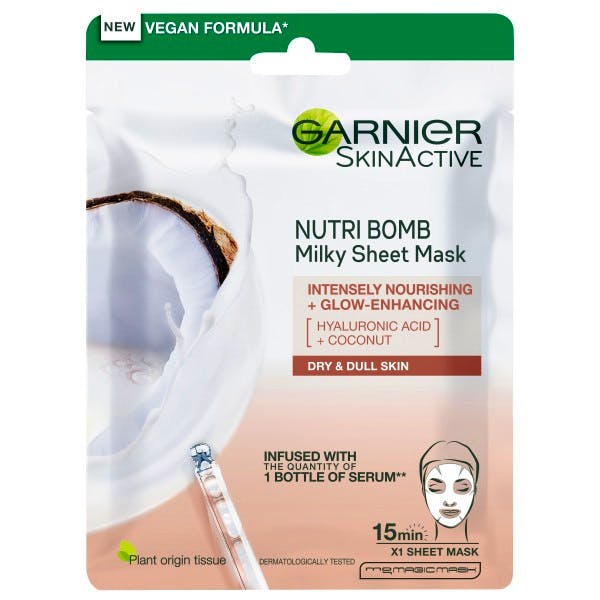 Garnier Nutri Bomb Intensely Nourishing & Glow Enhancing Milky Tissue Mask 1 st