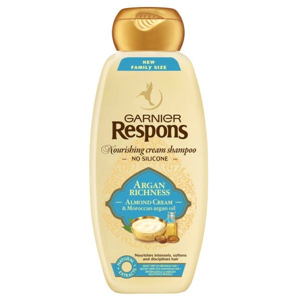 Garnier Respons Argan Richness Shampoo 400 ml - kr