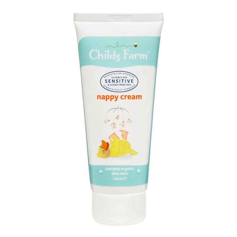 Childs Farm Nappy Cream On Face