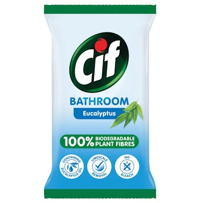 Cif Bio Bath Wipes 80 st