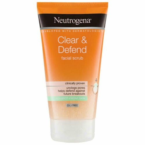 Neutrogena Clear & Defend Facial Scrub 150 ml