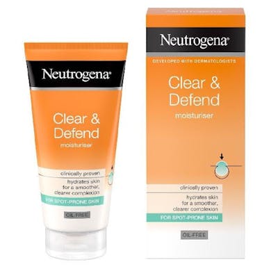 Neutrogena Clear &amp; Defend Moisturiser 50 ml
