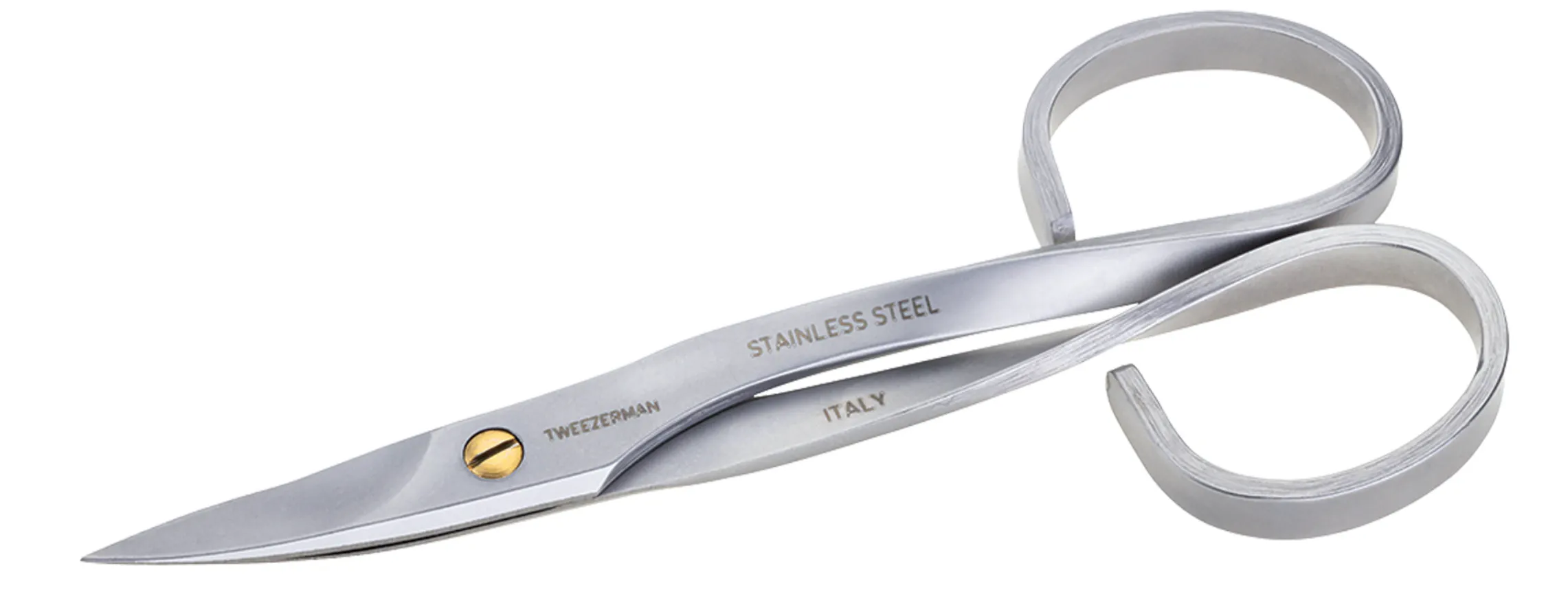 Tweezerman Nagelschaar RVS – Professionele Schaar Voor Nauwkeurig Knippen En Vormen Van Vinger- En Teennagels - Gebogen Precisiebladen - Duurzame Roestvrijstalen Nagelverzorging Tool Voor Thuis En Professioneel Gebruik