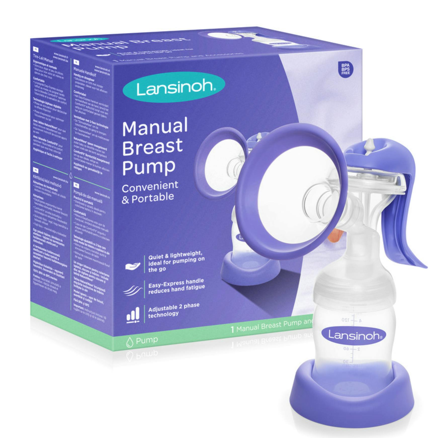 Lansinoh Manual Breast Pump 1 Stk 224 95 Kr