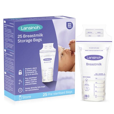 Lansinoh Breast Milk Storage Bag 25 pcs