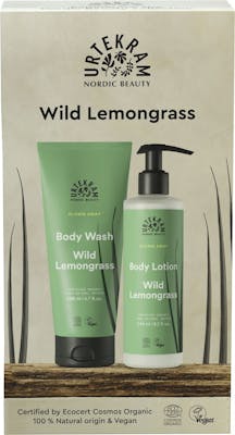Urtekram Blown Away Wild Lemongrass Presentlåda 200 ml + 245 ml