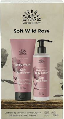 Urtekram Dare To Dream Soft Wild Rose Gaveæske 200 ml + 245 ml