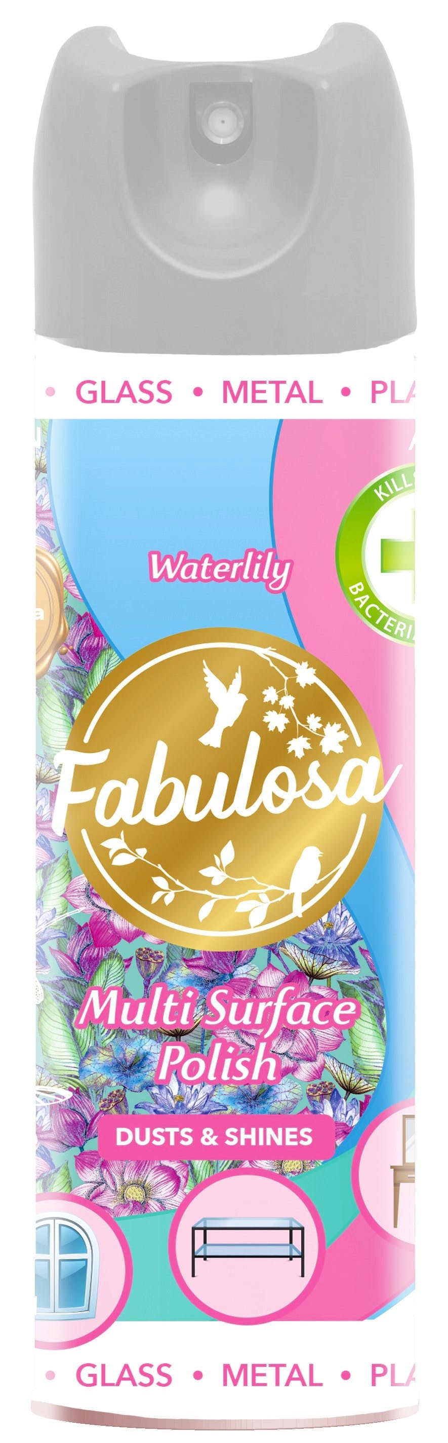 Fabulosa Multi Surface Polish Waterlily 300 ml £1.45