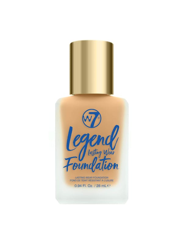 W7 Legend Foundation Warm Honey 28 ml