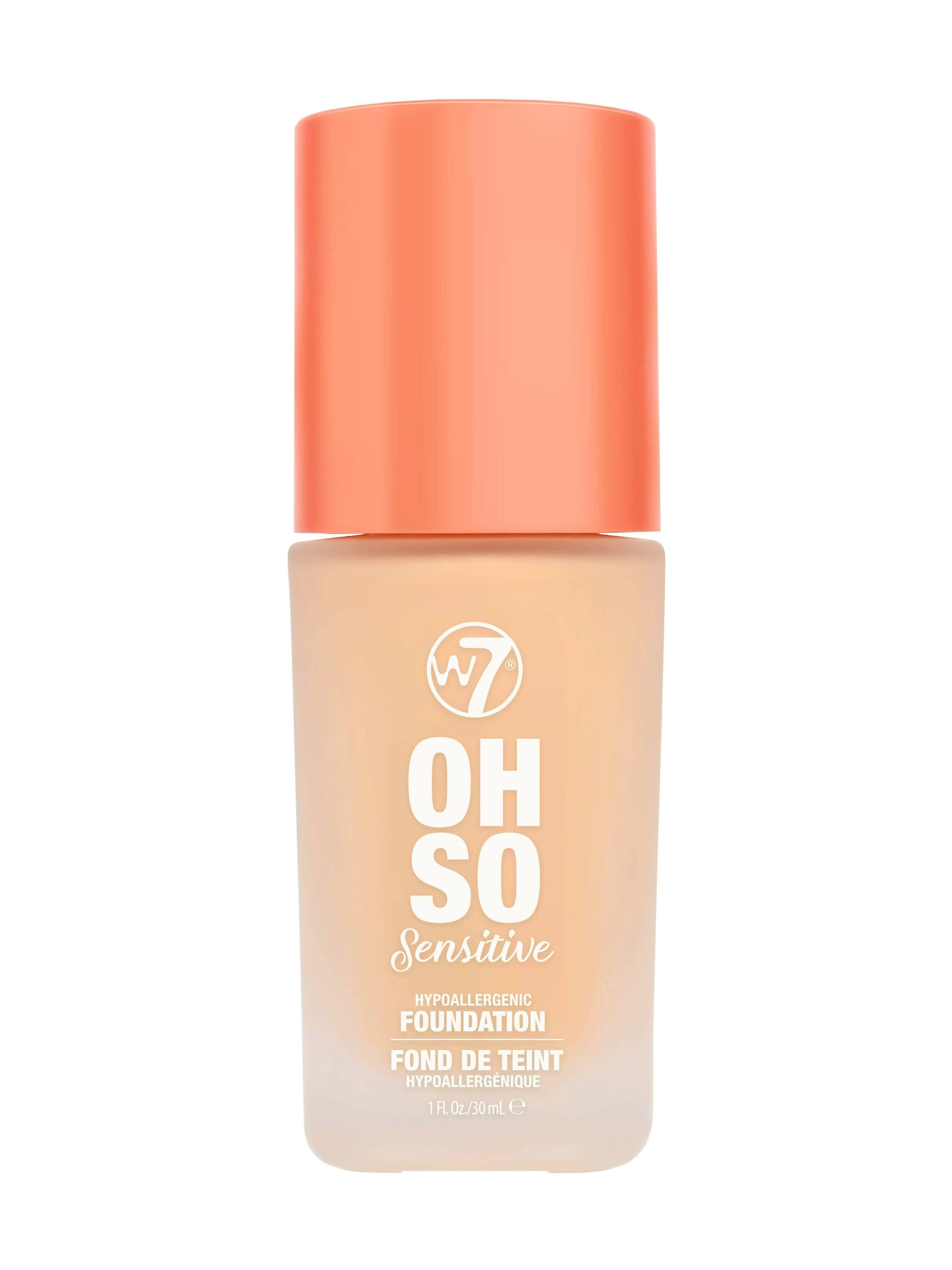 W7 Oh So Sensitive Foundation Fresh Beige 30 ml