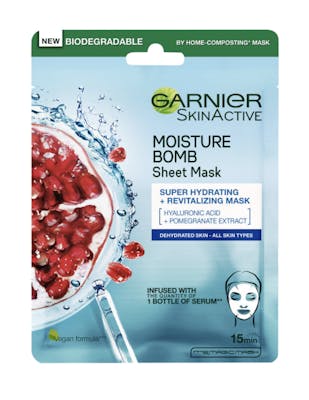 Garnier Skin Active Moisture Bomb Tissue Mask 1 stk