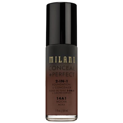 Milani Conceal + Perfect 2in1 Foundation + Concealer 14A1 Mocha 30 ml