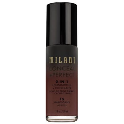 Milani Conceal + Perfect 2in1 Foundation + Concealer 15 Mahogany 30 ml