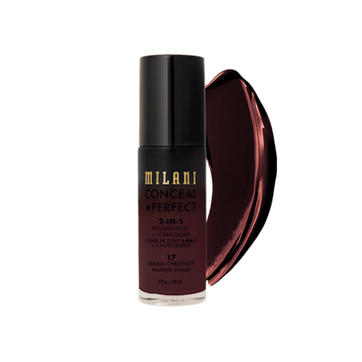 Milani Conceal + Perfect 2in1 Foundation + Concealer 17 Warm Chestnut 30 ml