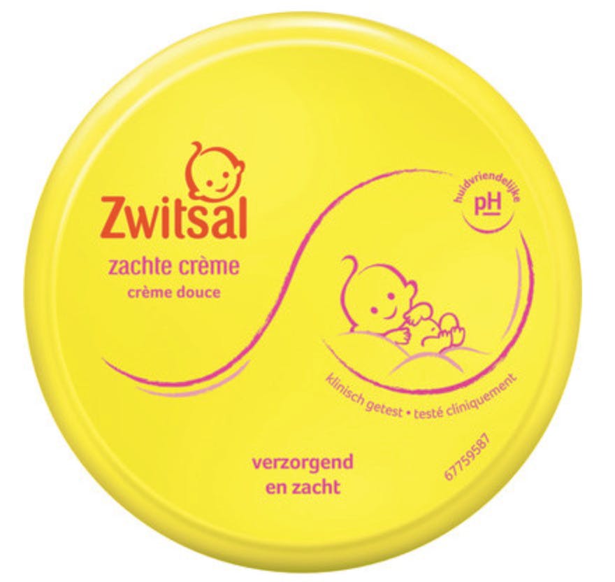 Zwitsal Baby Zachte Crème 200 ml 3.99 EUR -