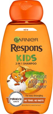 Garnier Kids 2-in-1 Loving Blends Shampoo Apricot &amp; Cotton Flower 250 ml