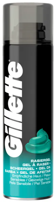 Gillette Sensitive Skin Shaving Gel 200 ml