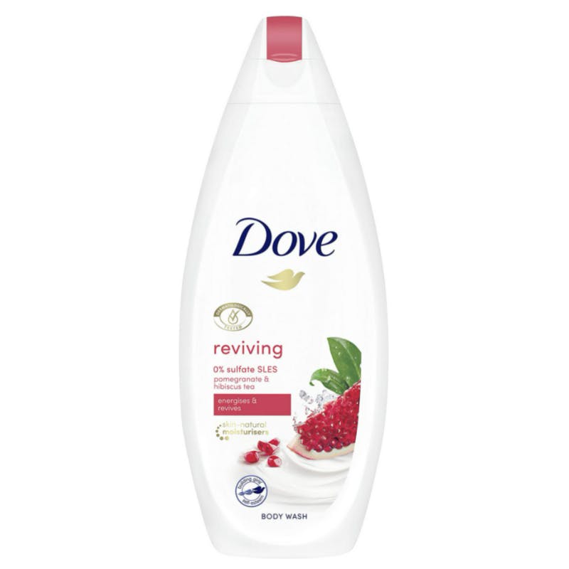Dove Reviving Body Wash With Pomegranate &amp; Hibiscus Tea 225 ml