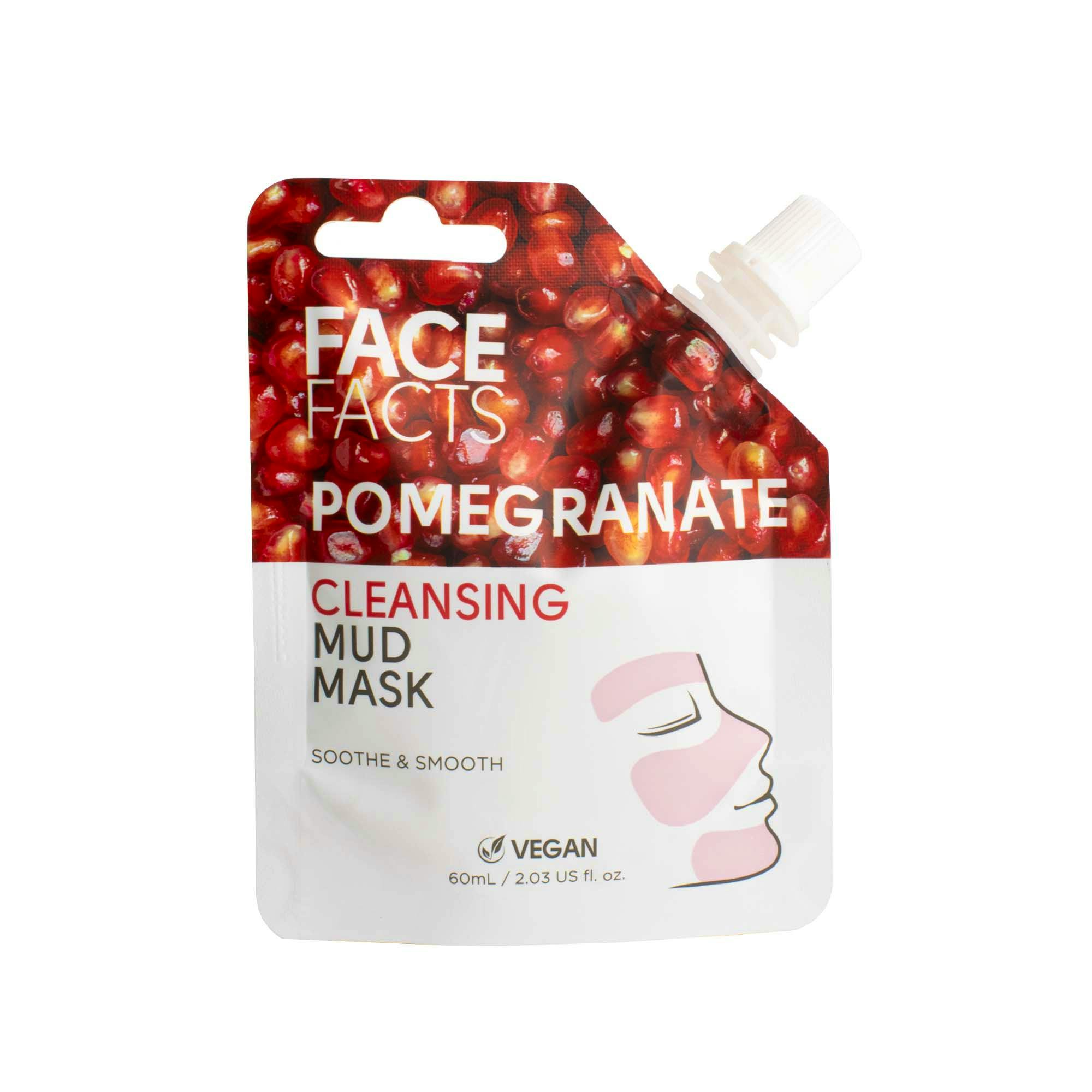 Face Facts Cleansing Mud Mask Pomegranate 60 ml 24.95 kr + Fri Frakt og Ingen Toll