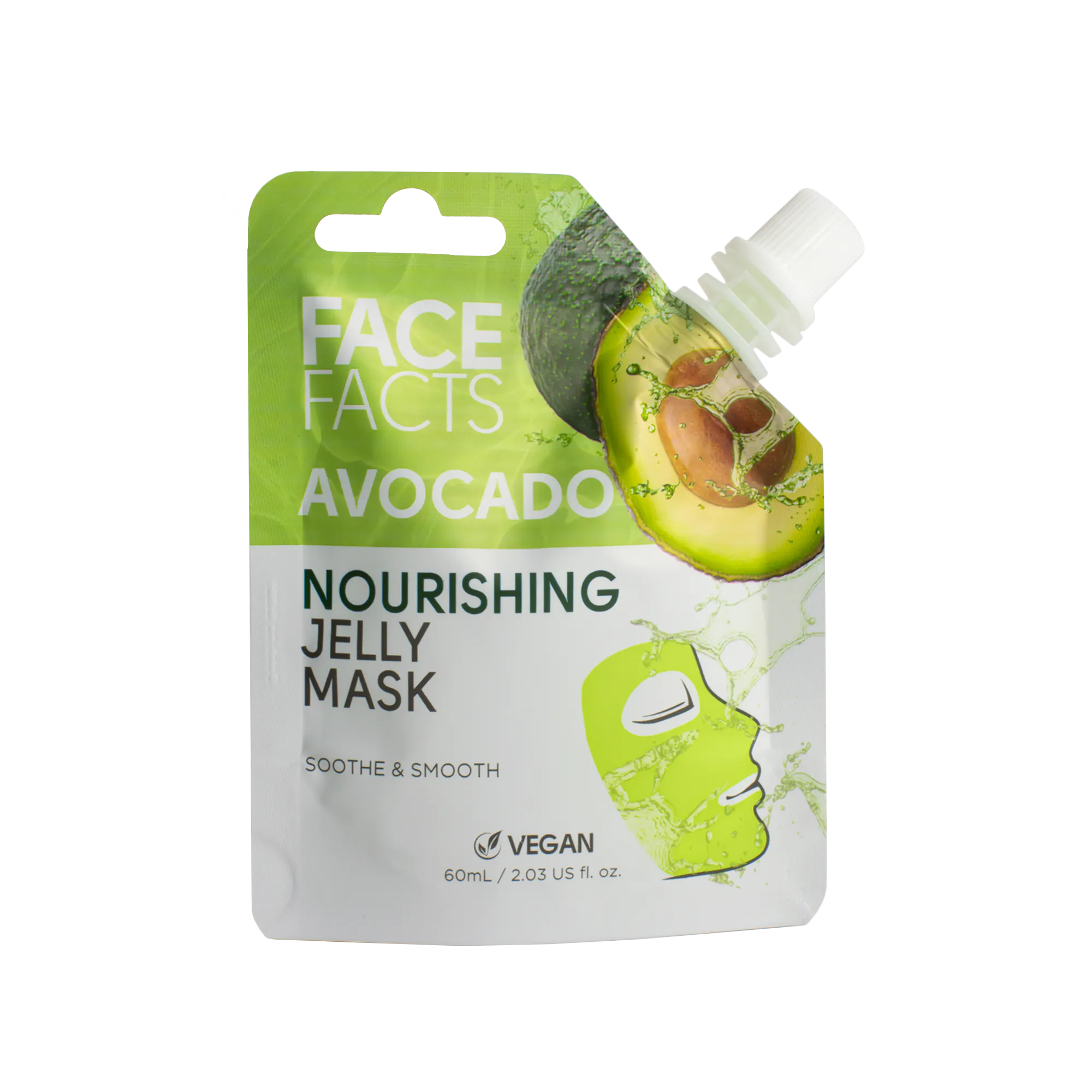 Face Facts Avocado Nourishing Jelly Mask 60 ml