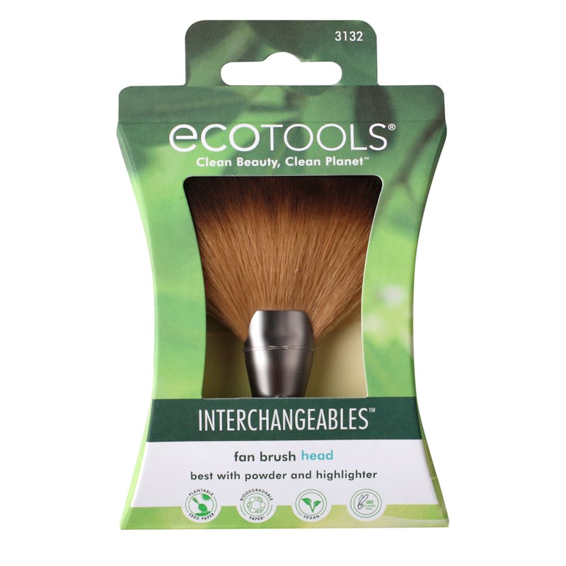 EcoTools Interchangeables Fan Head Brush For Highlighter &amp; Bronzer 1 stk