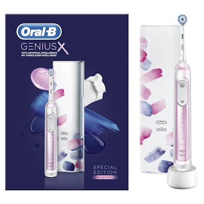 Oral-B Genius X Blush Pink Toothbrush 1 stk