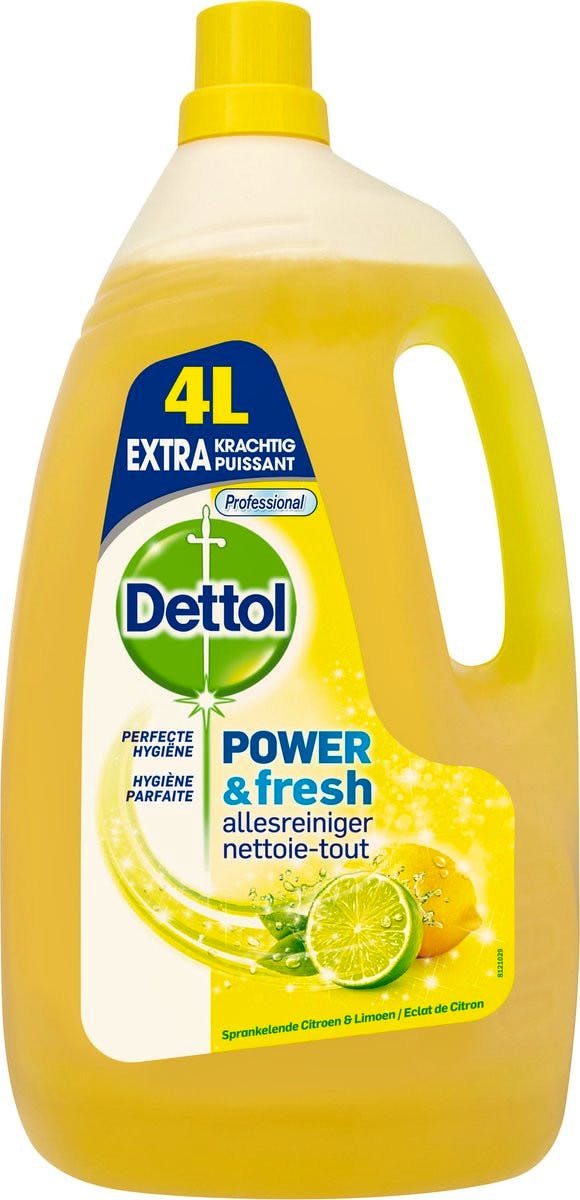 Dettol Multi-Purpose Power & Fresh Citrus 4000 Ml - 84.95 Kr