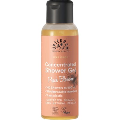 Urtekram One Drop Concentrated Shower Gel Peach Blossom 100 ml