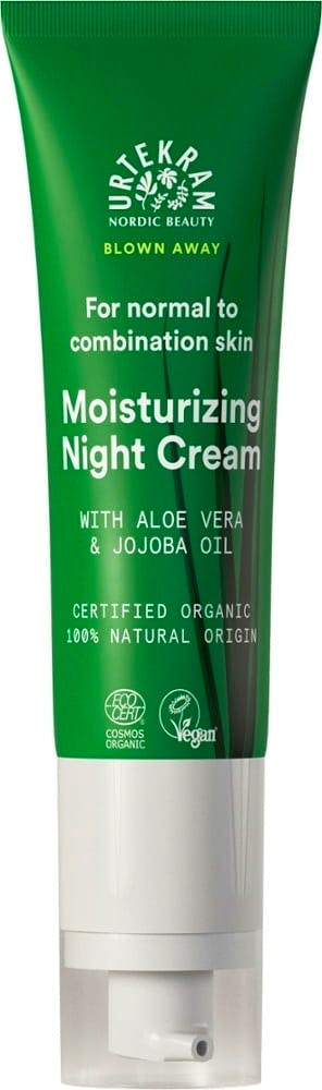 Urtekram Blown Away Wild Lemongrass Moisturizing Night Cream 50 ml