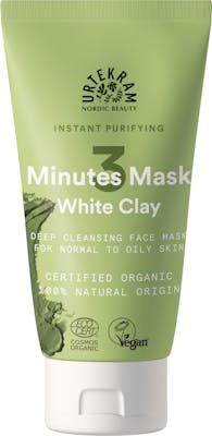 Urtekram Instant Purifying 3 Minutes Mask White Clay 75 ml