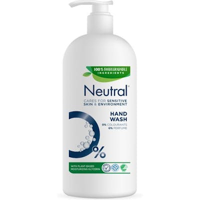 Neutral Hand Wash Perfume Free 900 ml