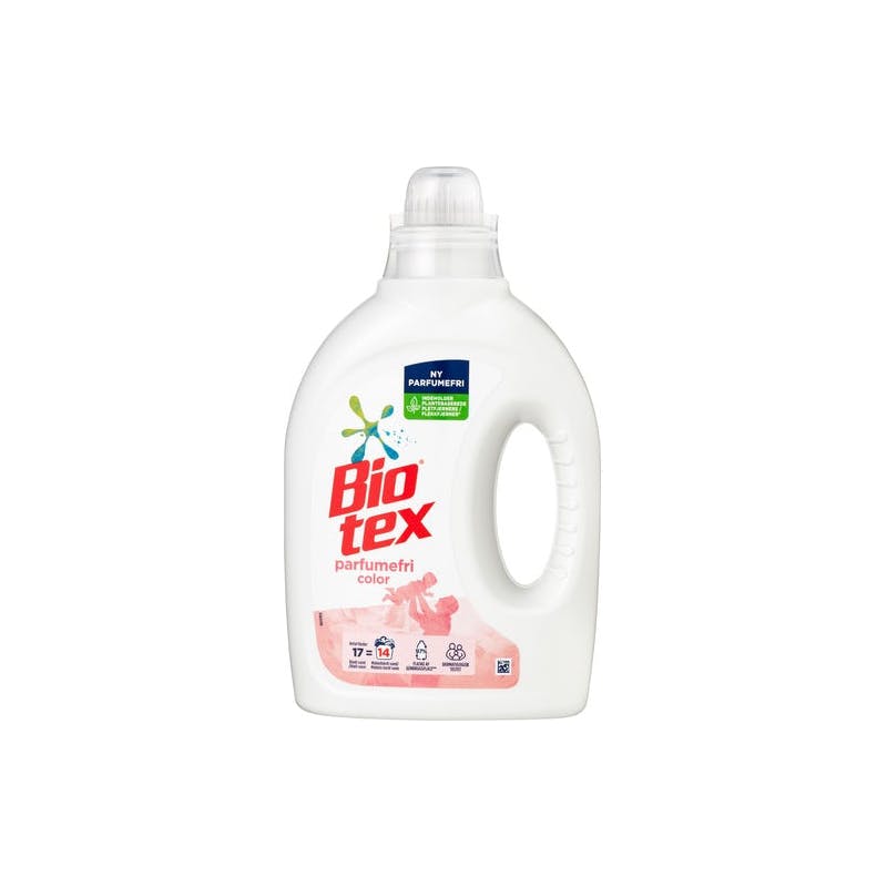 Biotex Vloeibaar Wasmiddel Kleur Parfumvrij 700 ml