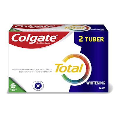 Colgate Total Whitening Toothpaste 2 x 50 ml