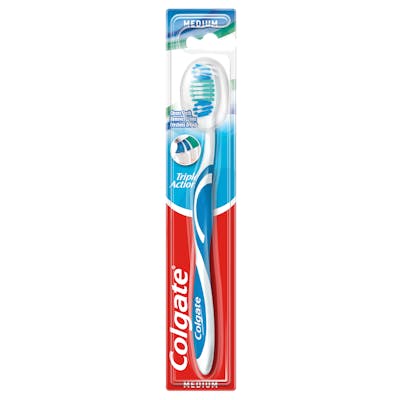 Colgate Triple Action Medium Toothbrush 1 st