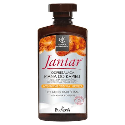 Jantar Jantar Relaxing Bath Foam With Amber Essence &amp; Orange Extract 330 ml