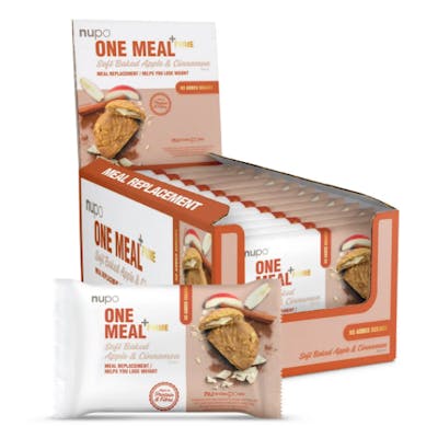 Nupo One Meal + Prime Soft Baked Apple & Cinnamon 12 x 70 g