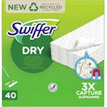 Swiffer Floor Handle Mop Dry Refills 40 kpl