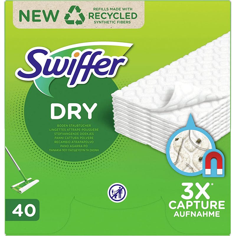 Swiffer Floor Handle Mop Dry Refills 40 pcs