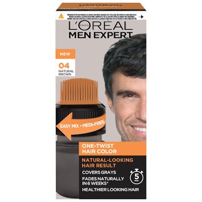 L&#039;Oréal One Twist Haircolor 04 Natural Brown 50 ml