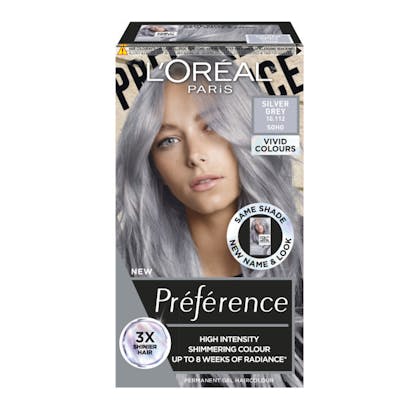 L&#039;Oréal Préférence Vivid 10.112 Silver Grey 1 stk