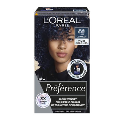 L'Oréal Préférence Vivid Colours 1.102 Blue Black 1 st