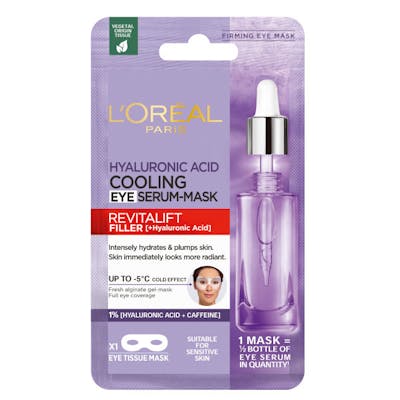 L&#039;Oréal Revitalift Filler Hyaluronic Acid Cooling Eye Serum Mask 11 g