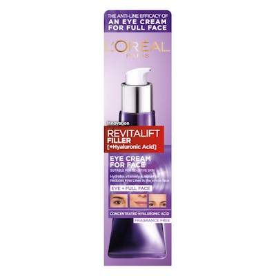 L'Oréal Revitalift Filler Eye Cream for Face 30 ml