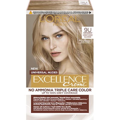 L&#039;Oréal Paris Excellence Universal Nudes 9U Universal Very Light Blonde 1 stk