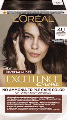 L&#039;Oréal Paris Excellence Universal Nudes 4U Universal Brown 1 st
