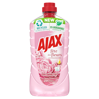 Ajax Universele Reiniging Pioen Bloemen 1000 ml