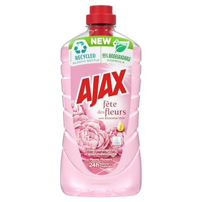 Ajax Universalrengöring Pion Blommor 1000 ml